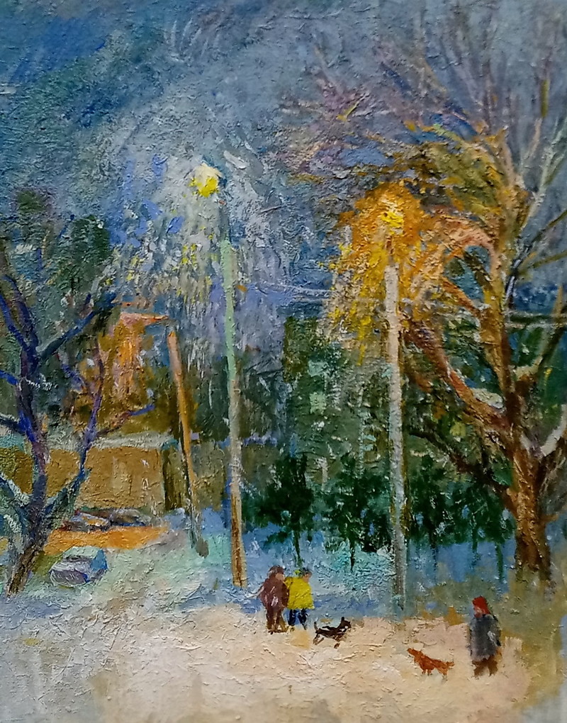 Здорова Л. Зимний вечер
