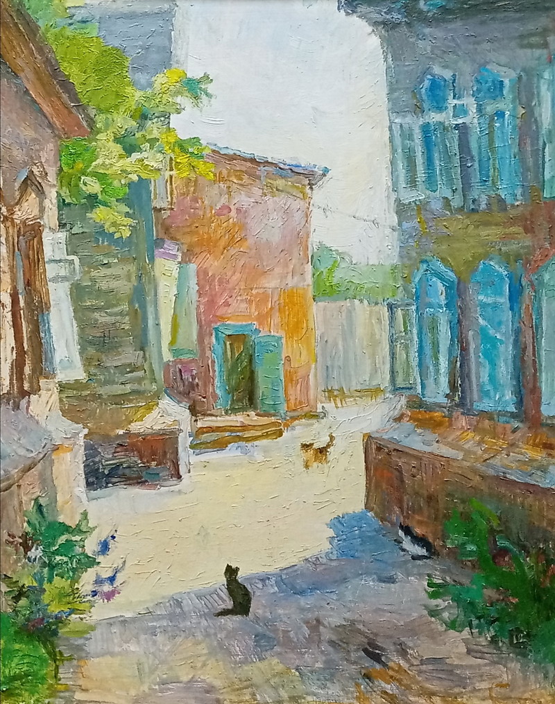 Здорова Л. Старый двор. Омск
