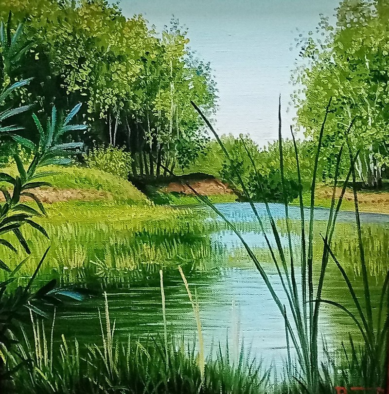 Репин Д. Лето у воды