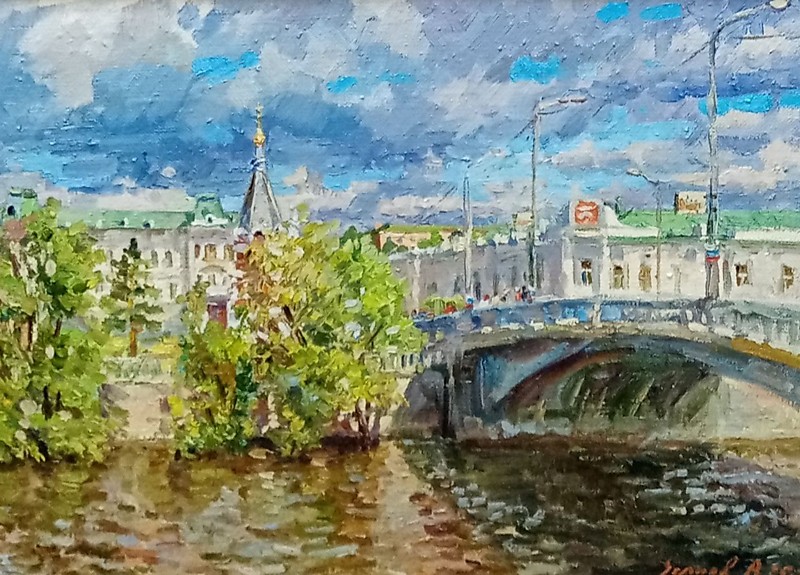 Зернов А. Майский полдень на Оми
