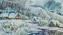 Гурова Н. Зима в деревне
