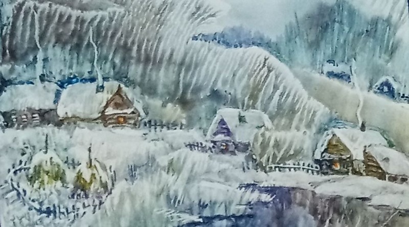 Гурова Н. Зима в деревне