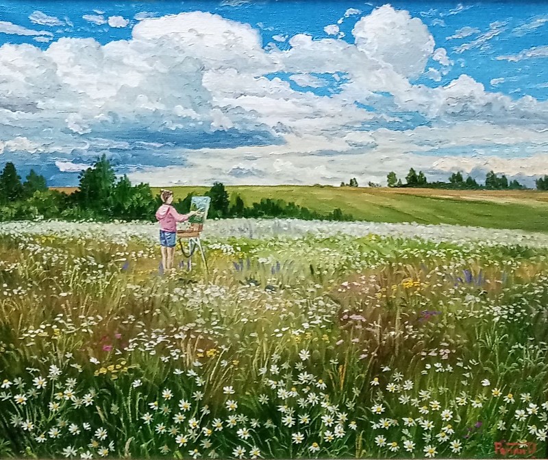 Репин Д. Пленэр