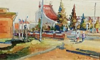 Зернов А. Июльский вечер