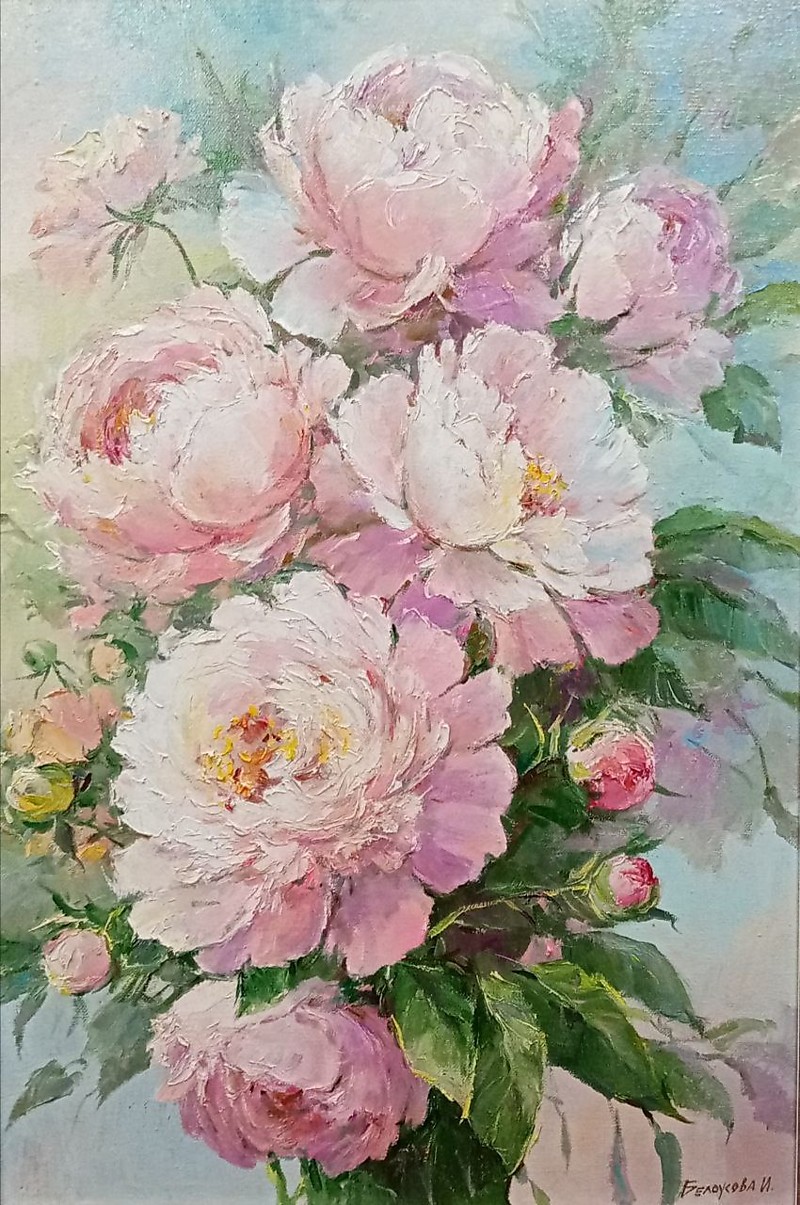 Белоусова И. Пионы