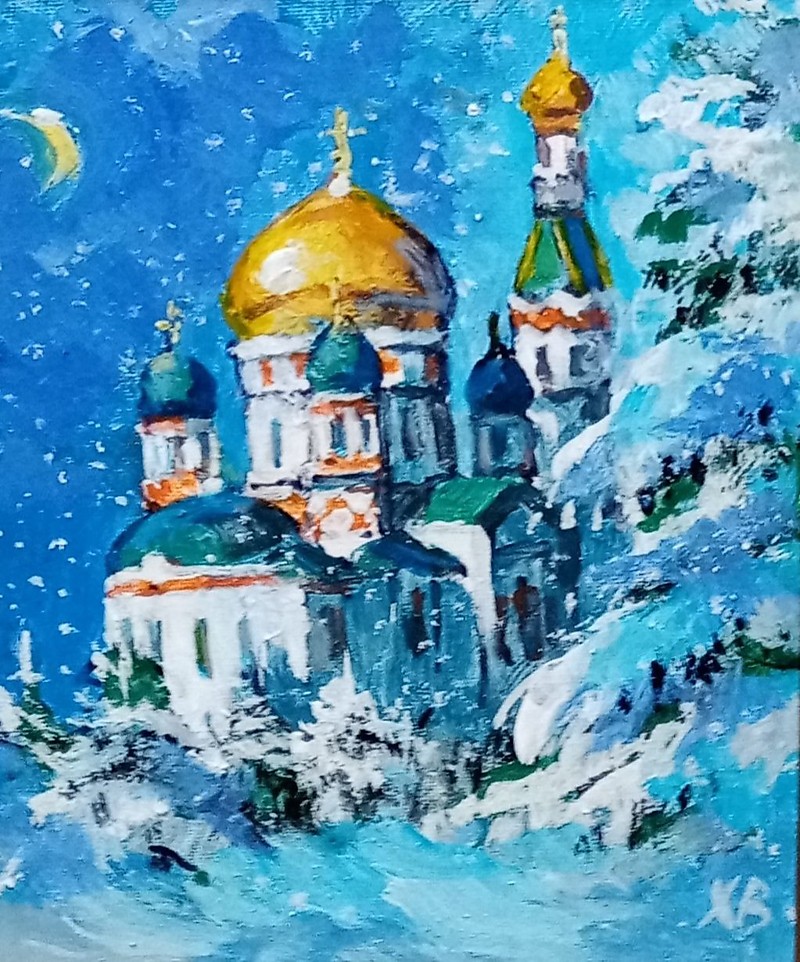 Ходыкин В. Зима. Успенский собор