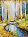 Никитин А. Осенний мостик