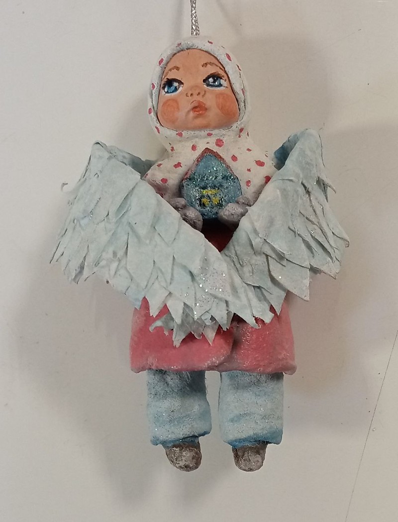 Косинцева С. Елочная игрушка из ваты