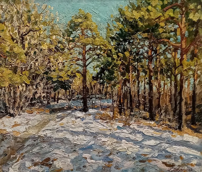Канунников Г. Март. Солнечный день