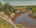 Канунников Г. Высокий берег. Жаркий день