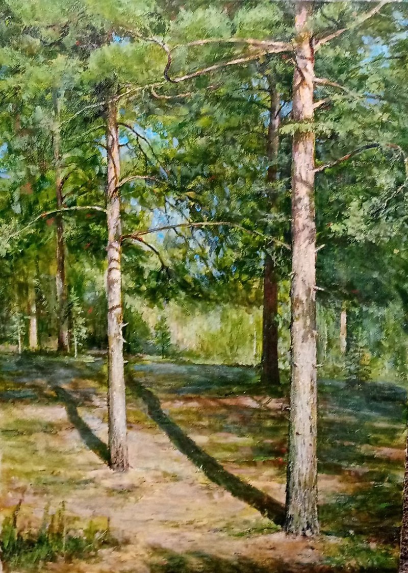 Корытов С. Копия с картины Шишкина И.И. Сосны осещенные солнцем