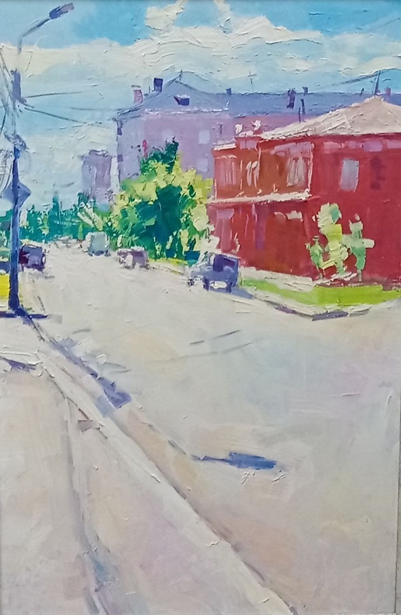 Кокорев М. Улочка в Омске