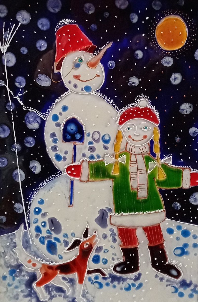 Муравьева С. Витражная картина