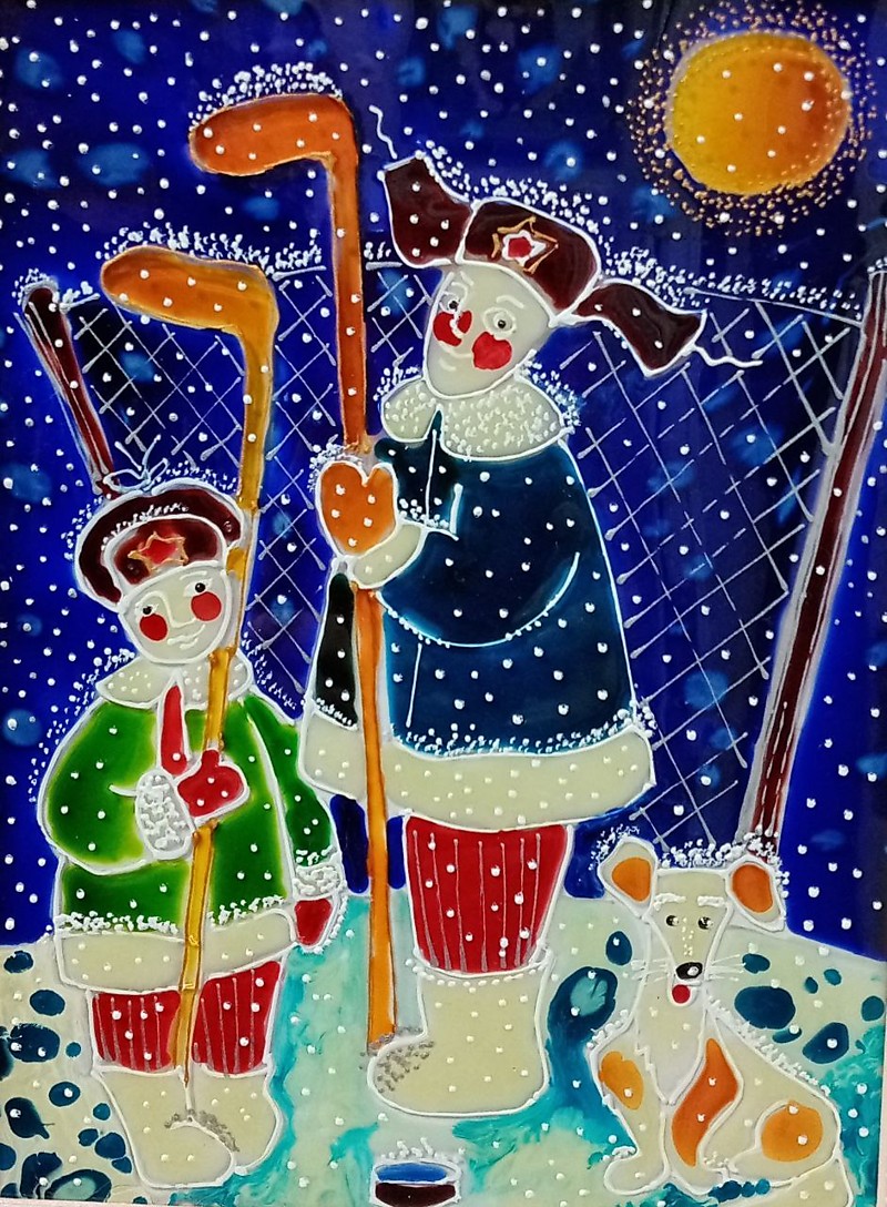 Муравьева С. Витражная картина