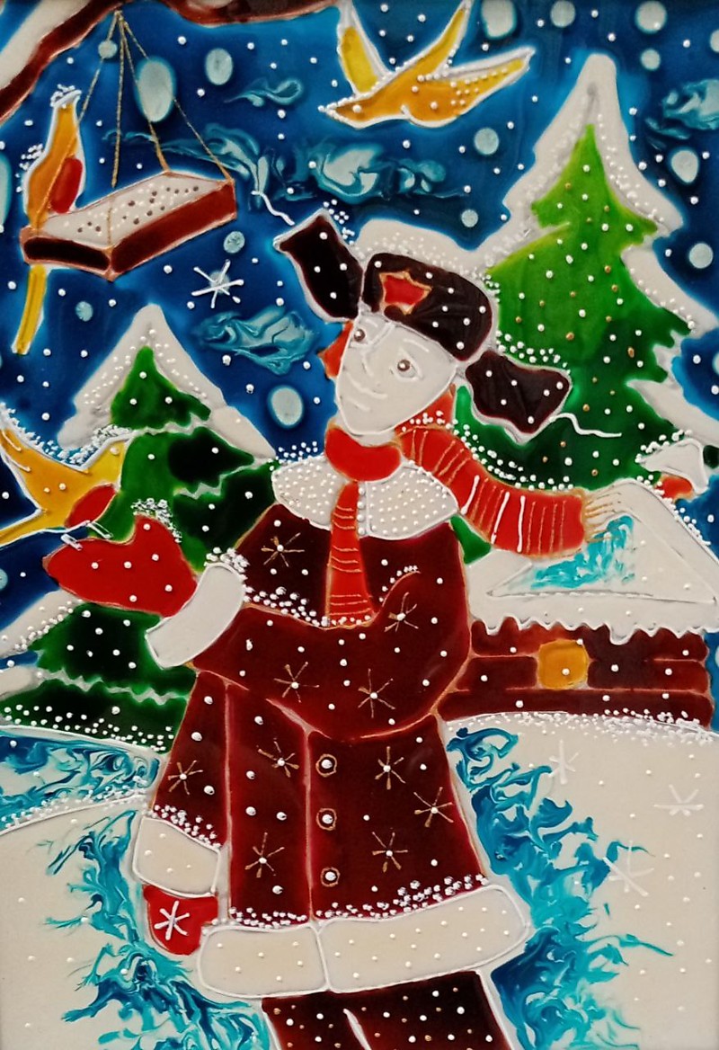 Муравьева С. Витражная картина