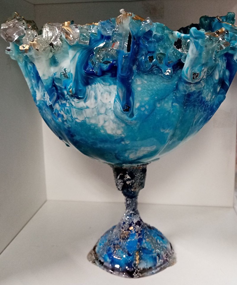 Краснова С. Ваза из эпоксидной смолы