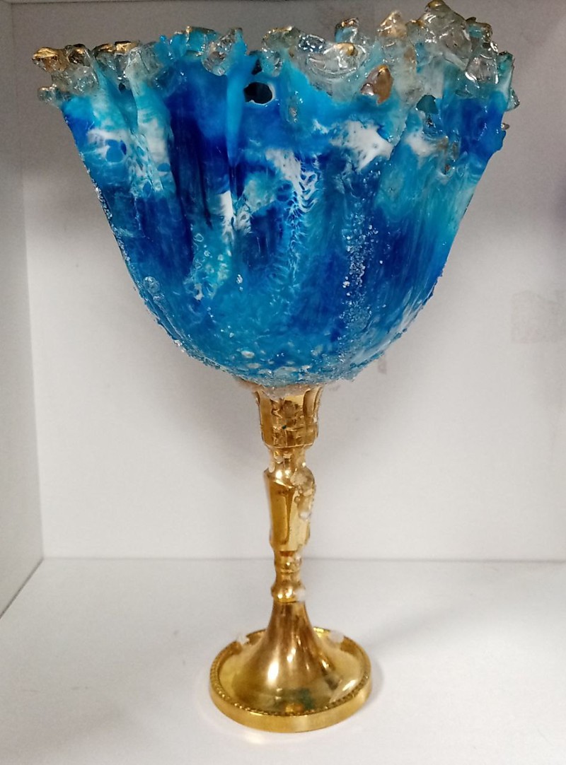 Краснова С. Ваза из эпоксидной смолы