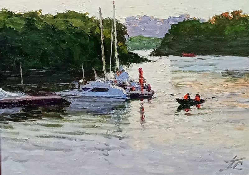 Прохоров С. Затон в Советском парке