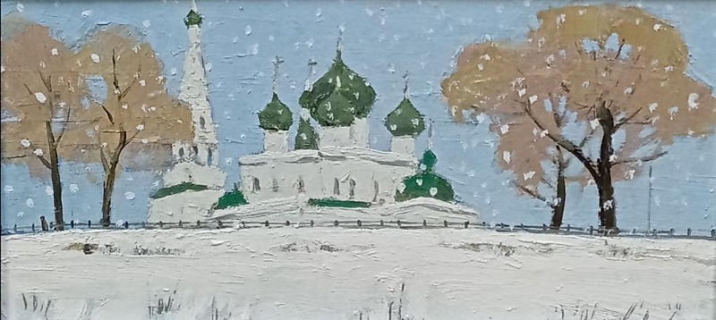 Чупилко В. Снегопад в Ярославле
