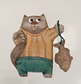 Везирханова И. Панно Кот