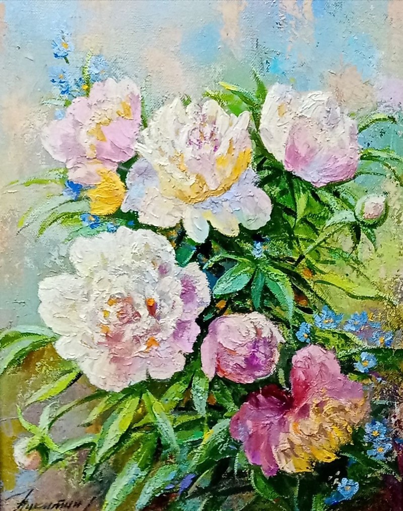 Никитин А. Пионы