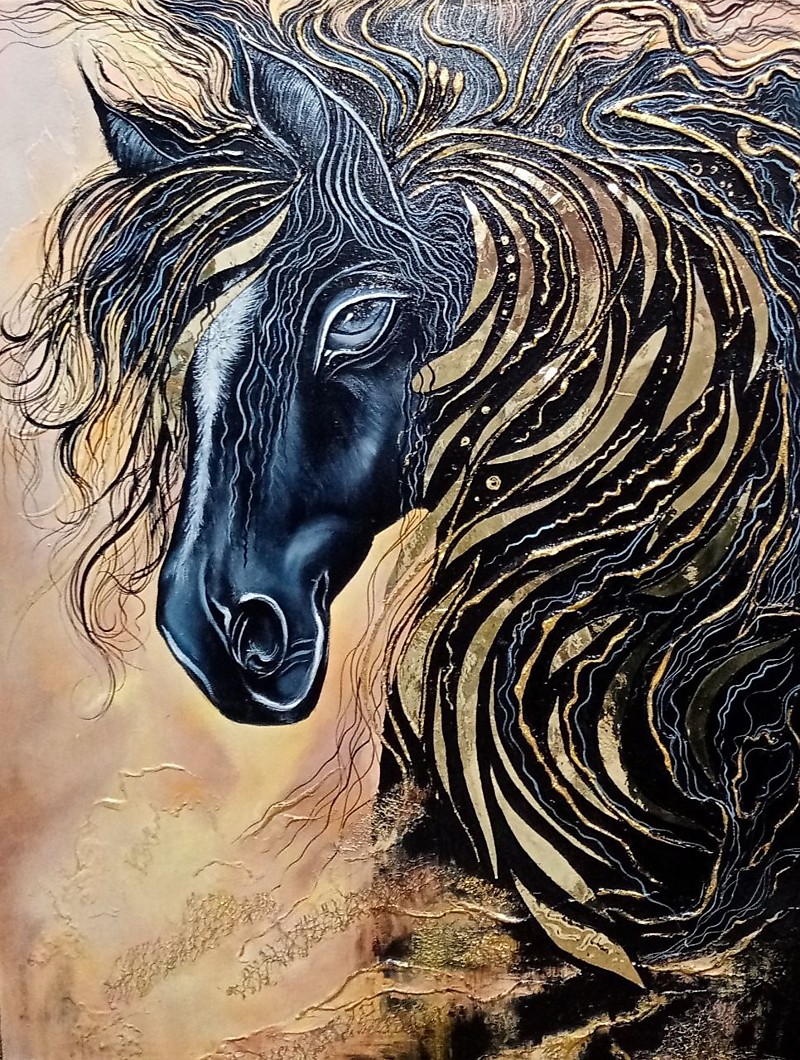 Кудрина С. Вороной